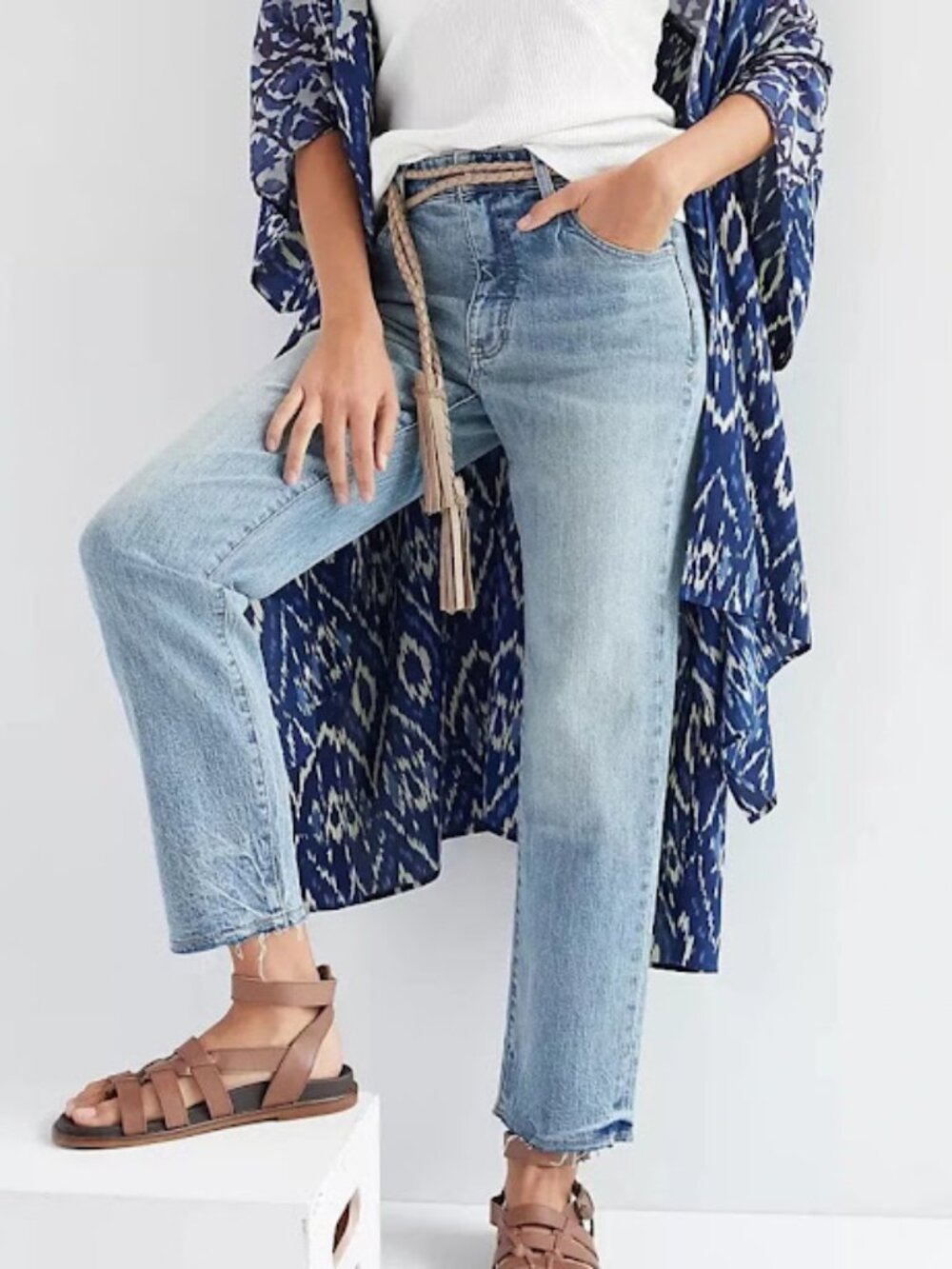 Pilcro Anthropologie The Vintage Straight Denim Jeans Size 25